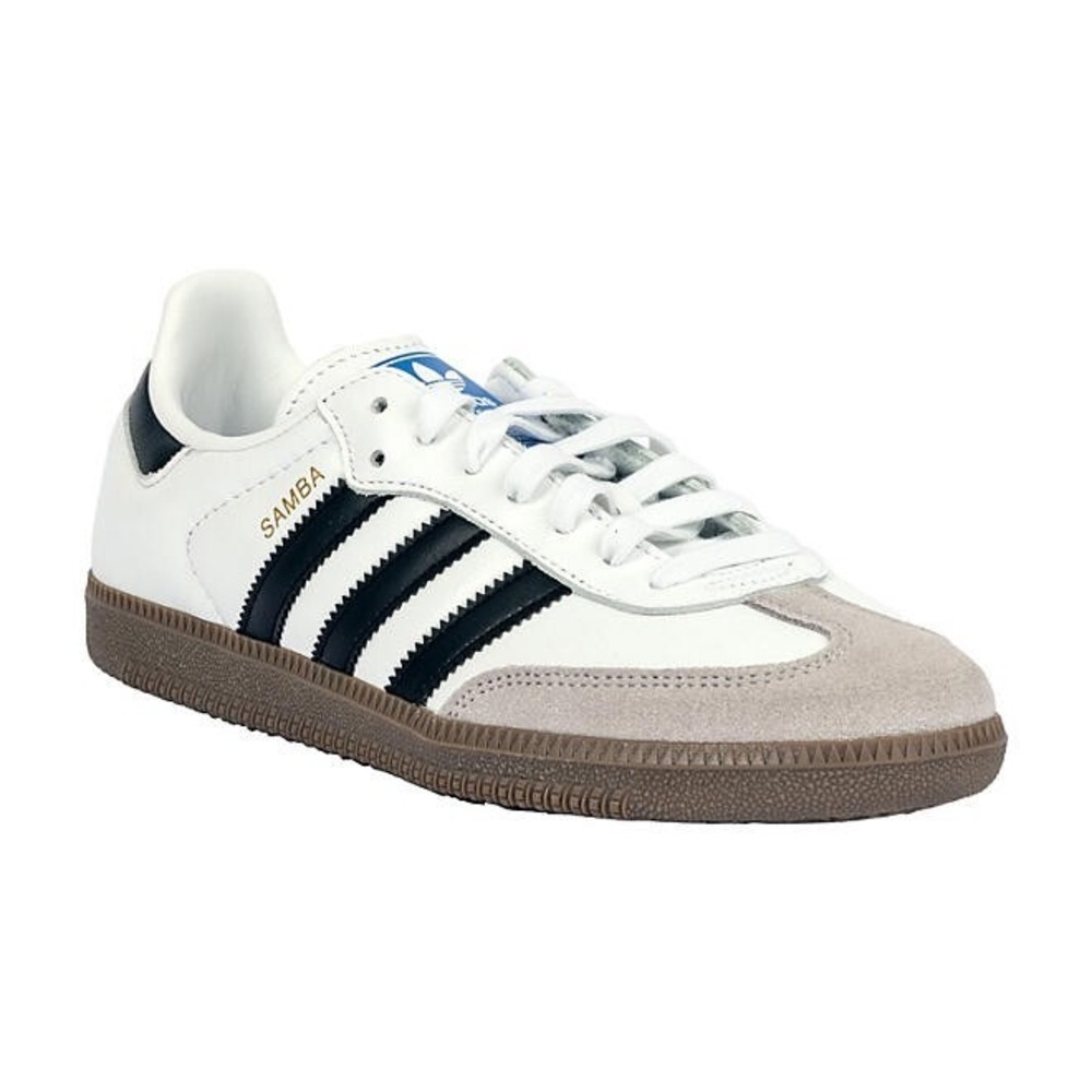 Adidas Samba OG Shoe Mens Size 13 White Black B75806 Sneaker NEW